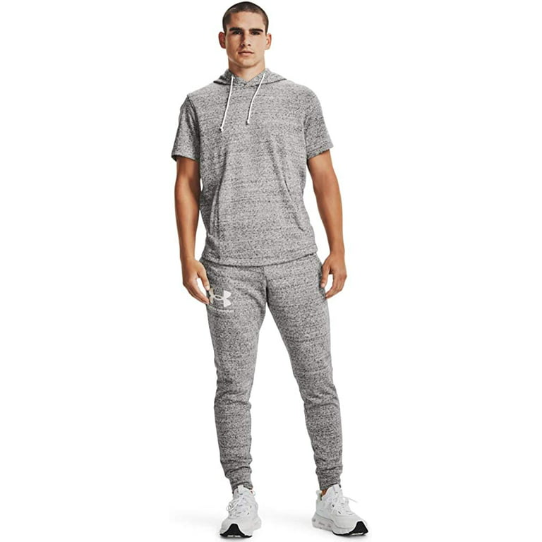 Under Armor UA Rival Terry Jogger Trousers Black [1380843-001] 