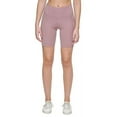thumbnail image 2 of Calvin Klein Performance Womens High Waisted Bike Shorts Hyacinth L, 2 of 6