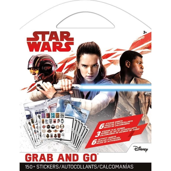 Star Wars 8 Grab & Go Stickers