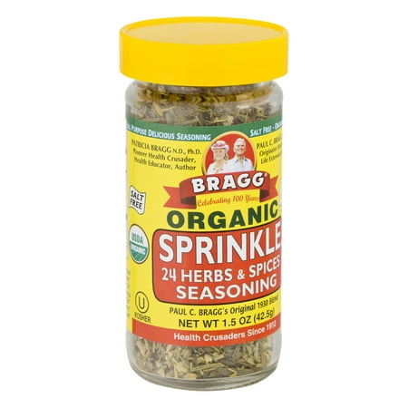 Bragg Organic Sprinkle Seasoning (Non-GMO Certified), 1.5 OZ