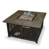 Uniflame LP Outdoor Firepit With Granite Table Top