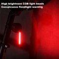 thumbnail image 3 of (Luz Roja) Trasera Conducción Nocturna Trasera Piloto Corriente para Bicicleta Indicadora Seguridad Conducción Nocturna Advertencia Brillo para Bicicleta Montaña, 3 of 9