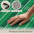 thumbnail image 6 of ODIKA 8'x10' Washable Area Rug Durable, Non-Slip Football Sport Design With Gridiron Yard Lines And Team Pennant Motif for Living Room, Under Sectional, Family, 6 of 7