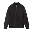 thumbnail image 5 of GXWEA Men's Quarter Zip Sweater Casual Lightweight Knit Pullover Sweater, 5 of 5