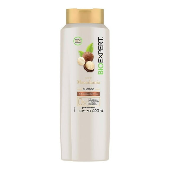Shampoo BioExpert aceite de macadamia anti frizz 650 ml
