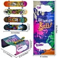 thumbnail image 5 of Joyfy 28pcs Valentines Day Cards with Finger Skateboard for Kids Boys, Valentines School Class Exchange Gifts for Ages 6 and up, 5 of 7
