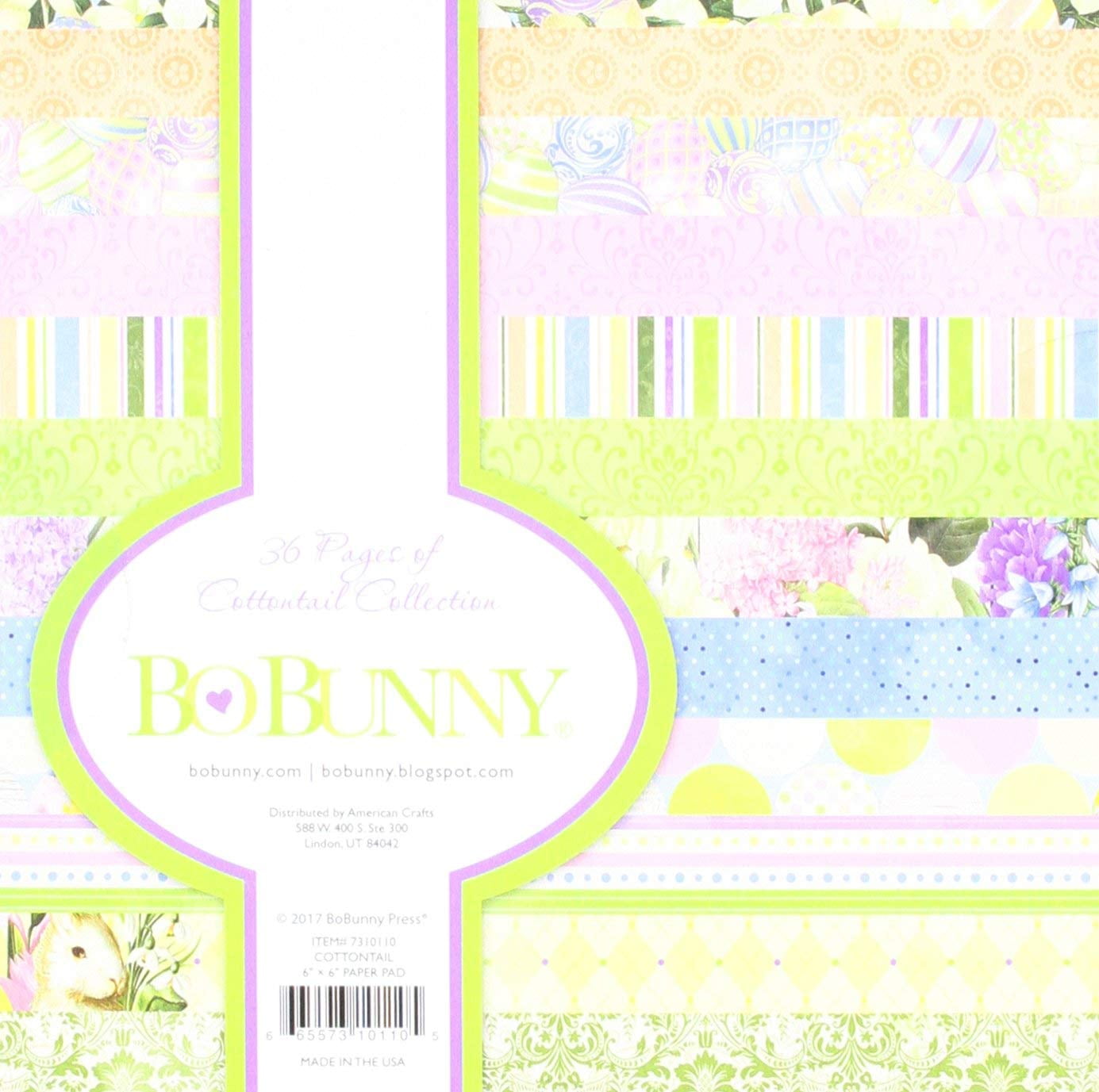 Bo Bunny Bicycles Stamp Multicolor