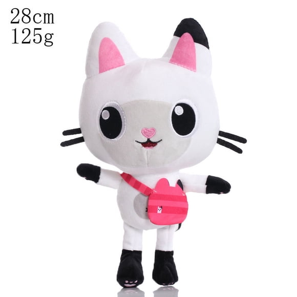 Animaux Peluche Gabby Maisons de Poupées Adorable Jouet en Peluche Maison en Peluche Poupée Chat Dessin Animé Animaux en Peluche Chat Sirène Peluche Poupées Cadeau pour Enfants