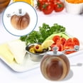 MANLINGDA Wooden Manual Grinder for Salt, Pepper & Coffee