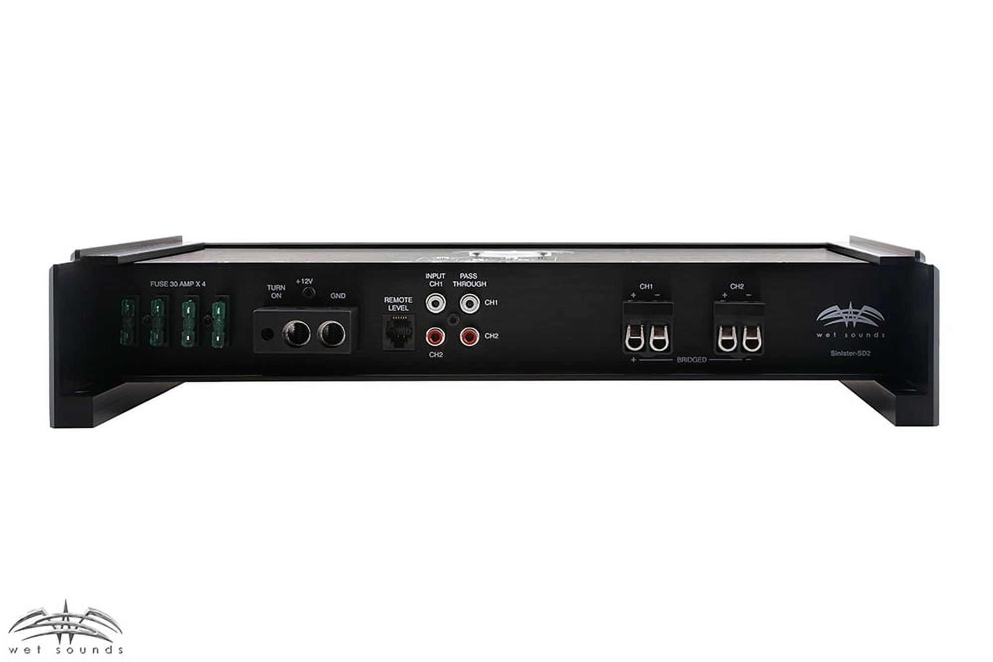 Wet Sounds Sinister SDX2 2-Channel Amplifier