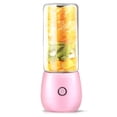 thumbnail image 1 of Exprimidor EléCtrico DoméStico PortáTil USB Recargable MáQuina de Frutas de Jugo Rosa, 1 of 5