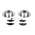 thumbnail image 3 of PowerStop Rear Z23 Evolution Sport Carbon-Fiber Ceramic Brake Pad and Drilled & Slotted Rotor Kit Fits: BMW Select Models K4804, 3 of 10