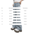 thumbnail image 3 of LIJCC Kid Girls Classic Straight Leg High Waisted Jeans Distressed Wide Leg Denim Pants Stretchy Flare Bell Bottom Jeans Basic Bootcut Trendy Denim Pants, 3 of 7