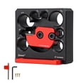 thumbnail image 1 of Aluminum Alloy Wood Bar Turning Round Auxiliary Tool Carbide Rounded Blade with 8 Different Diameter Turning Holes Multicolor, 1 of 7