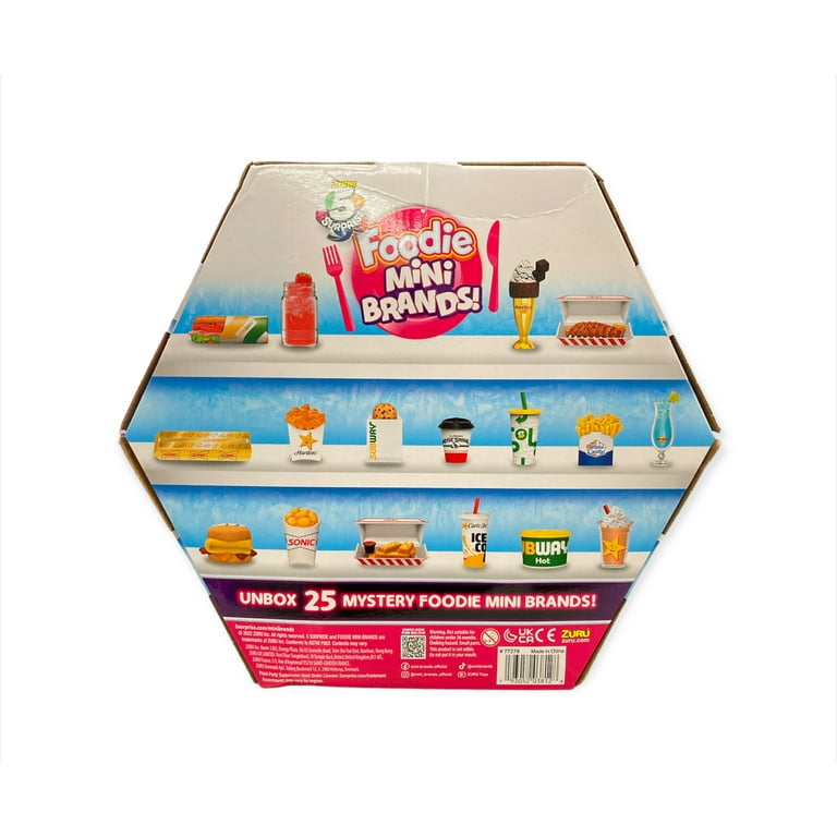 Zuru 5 Surprise Foodie Mini Brands Series 1 - Tiny Toys Food