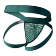 thumbnail image 6 of SELONE Men G-String Briefs Casual Breathable Underwear Loose Elastic Waistband Pouch Slim Wear Green 2XL, 6 of 6