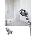 thumbnail image 6 of Shower Arm Holder for Handheld Shower Head, Adjustable Mount Bracket, Shower arm Adapter , Universal Mount,Chrome, 6 of 14