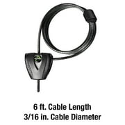 Master Lock Python Adjustable Locking Cable - 6' X 3/16 Diameter 8417D - 2-Pack