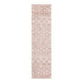 thumbnail image 6 of Unique Loom Moroccan Trellis Shag Collection Area Rug - Meknes (2' x 8' Runner Light Pink/Ivory), 6 of 6