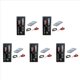 thumbnail image 2 of 5X Placa Amplificadora de 3,7 V, Amplificador de Altavoz de Baile Cuadrado, Compatible con Bluetooth, AUX, Tarjeta TF, GrabacióN de Disco en U, Altavoz de 5-8 Pulgadas, 2 of 5