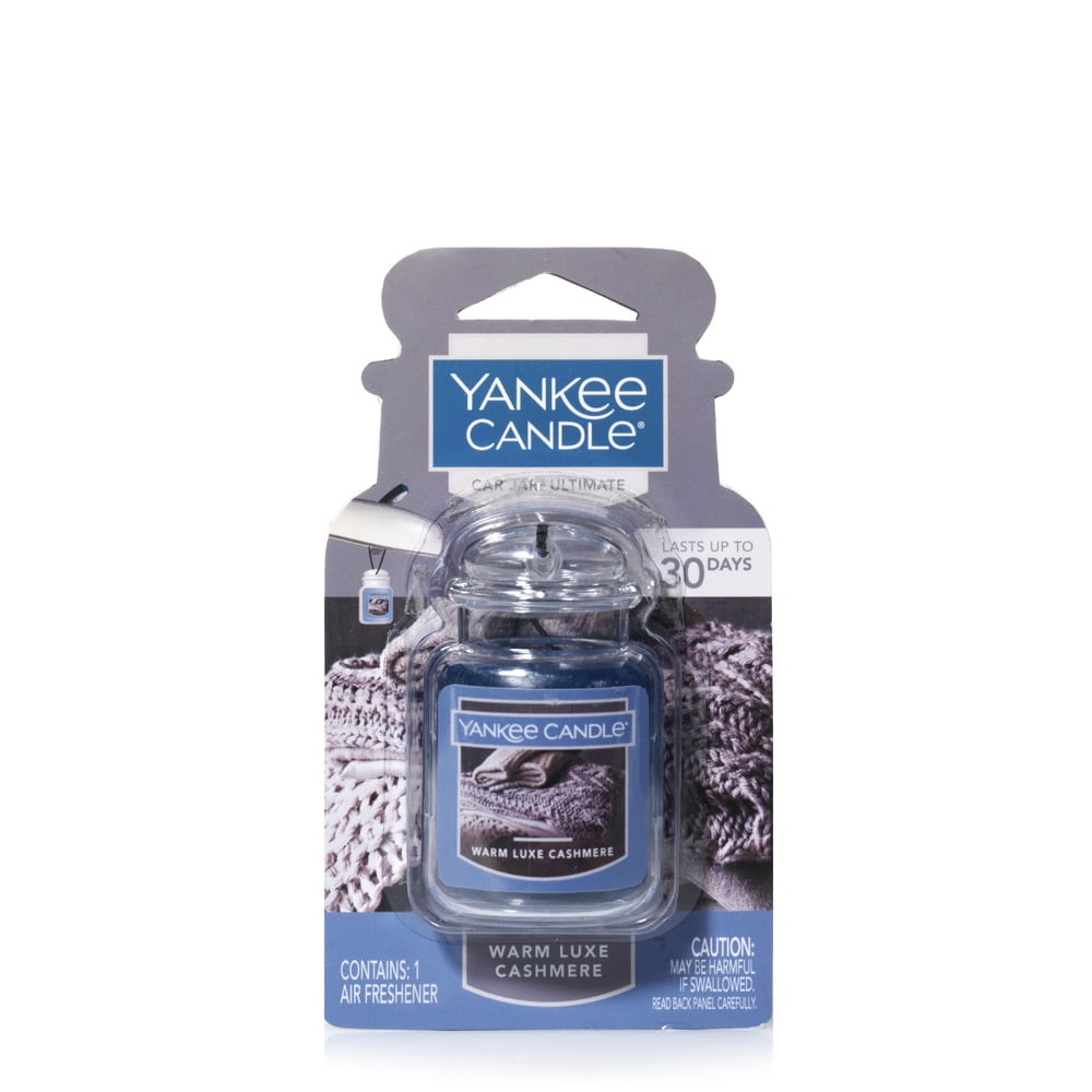 Yankee Candle Car Jar Ultimate, Warm Luxe Cashmere, Car Air Freshener