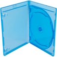 thumbnail image 3 of 25 estuches triples de repuesto premium para Blu-ray de 12 mm de grosor estándar para 3 discos con logotipo serigrafiado y funda transparente envolvente., 3 of 4
