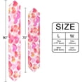 thumbnail image 2 of GZHJMY Valentine's Day Watercolor Heart Table Runner Seasonal Table Cloth Runner for Kitchen Dining Table Wedding Party Holiday Coffee Dining Home Decor 13 x 70 Inches, 2 of 7