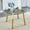 Gold, variant on Sudica 42"Round Dining Table. Modern Minimalist Kitchen Table Glass with Metal Legs, for Kitchen, Dining Room, Golden