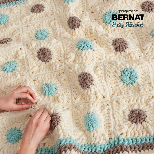 Bernat Baby Blanket Big Ball Yarn Blue Dreams Walmart Business Supplies