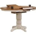thumbnail image 3 of 5-Pc X-Back Wood Dining Set in Caramel/Biscotti, 3 of 5