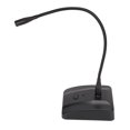 thumbnail image 4 of Microphone Col de Cygne, Indicateur LED Microphone Filaire de Bureau avec Câble XLR vers 6.35mm pour Conférence, 4 of 7