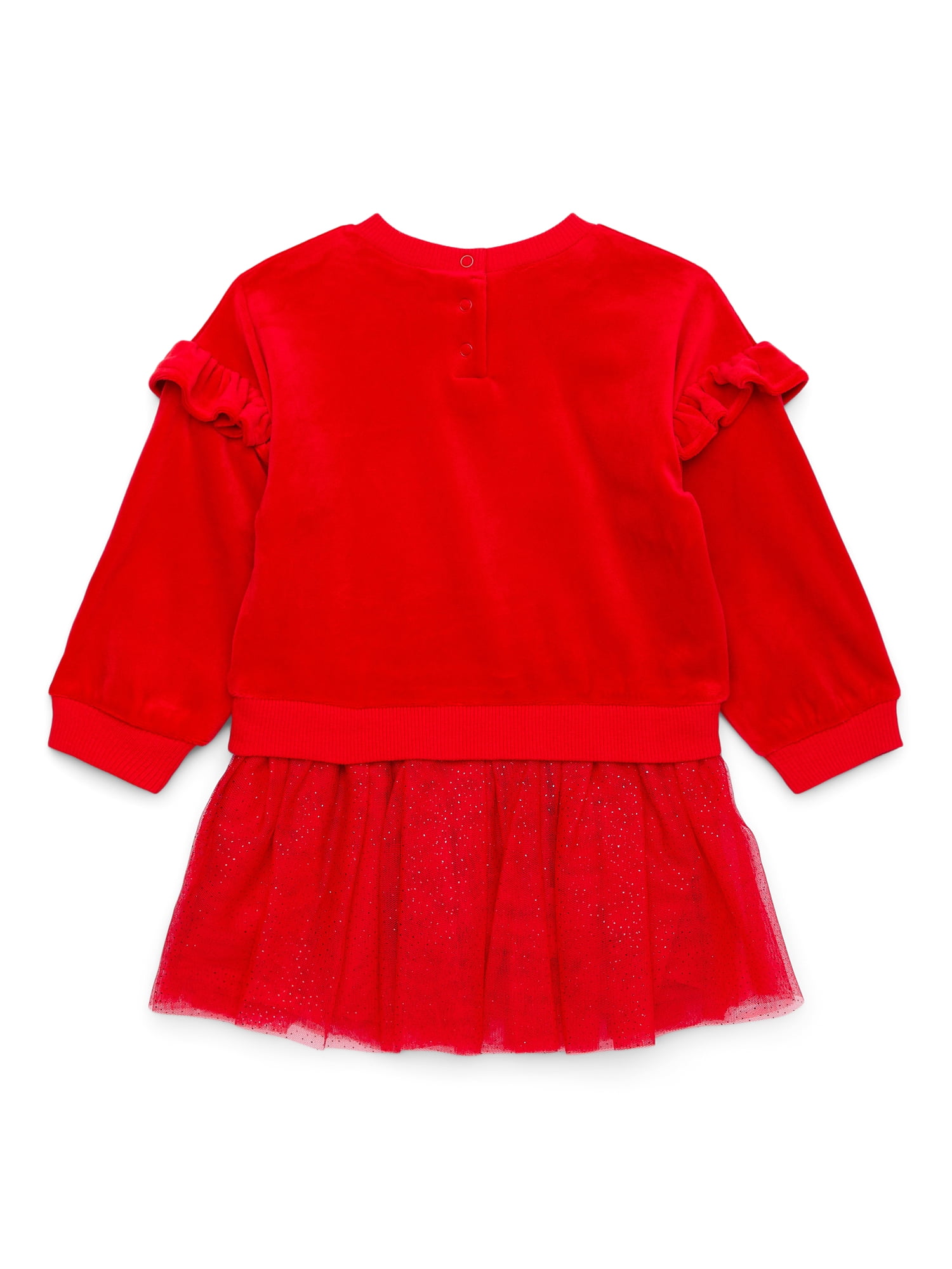 Character Baby Girls Dress Set with Tights and Matching Bow Headband, 3-Piece, Sizes 0/3 Months-24 Months
