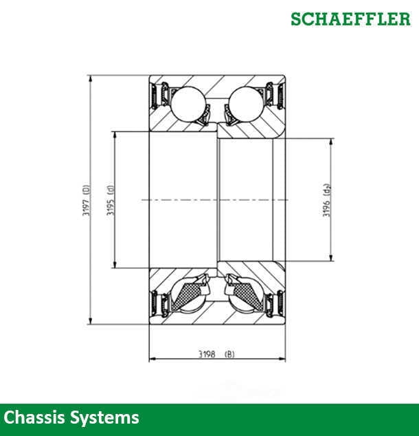 Schaeffler 101788 Wheel Bearing