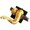 A, variant on Gold Snake Wall Sculpture Shatterproof Resin Snake Figurine Wall Ornament For Living Room Bedroom Offices Decoration