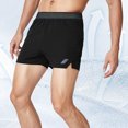 thumbnail image 2 of ZyeKqe Mens Workout Shorts Low Waisted Athletic Shorts Lightweight Quick Dry Running Gym Shorts, 2 of 4