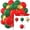 2, variant on Red and Green Balloon Set, 30Pcs Latex Balloons for Christmas Birthday Wedding Party Decoration Supplies