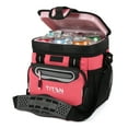 thumbnail image 6 of Arctic Zone® Titan Deep Freeze® 9 Can/6 Quart Zipperless HardBody® Cooler - Coral Reef, 6 of 11