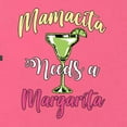 thumbnail image 5 of Wild Bobby, Mamacita Needs a Margarita Mother's Day Ladies Racerback Tank Top, Hot Pink, Large, 5 of 6