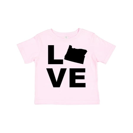 

Inktastic Love Oregon Boys or Girls Toddler T-Shirt