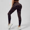 thumbnail image 4 of Women Tie Dye High Waisted Butt Lifting Leggings Tummy Control Squat Proof Yoga Pants Soft Stretch Quick Dry Workout Running Athletic Gym Pants, 4 of 6