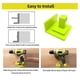 thumbnail image 5 of Estante de almacenamiento para máquina de montaje en pared, 5 uds., para 18v One +, soporte para herramientas de batería, estante para taladro, 5 of 5
