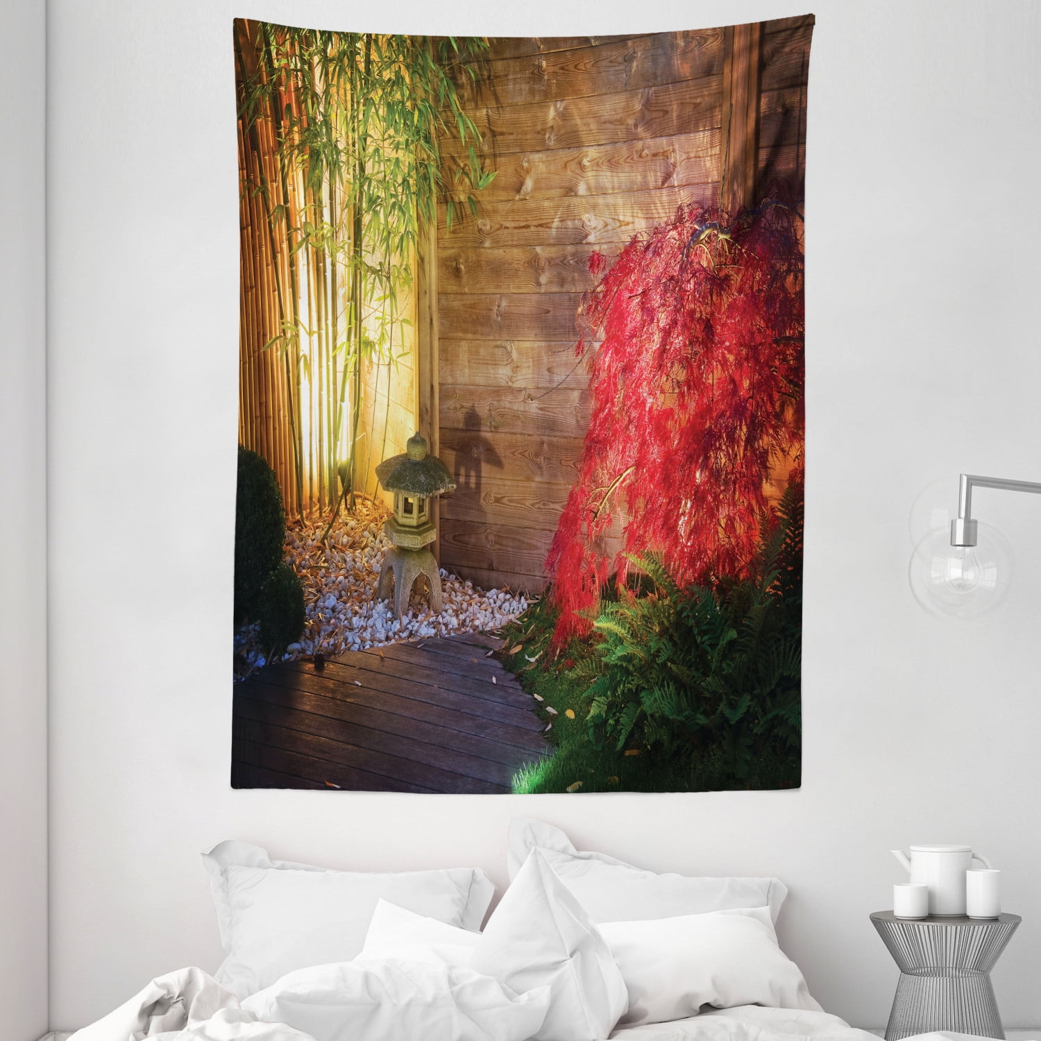 Moth, 40W X 60H Nature Woman Tapestries Poster Blanket College Dorm Home Decor Trippy Floral Moon Vertical Tapestry Aesthetic Flower Black Witchy Tarot Decor Tapestry Wall Hanging for Bedroom