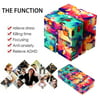 VoberryÂ® Luxury EDC Infinity Cube Diverse Changeable Emoji Expression Stress Relief Fidget Anti Anxiety New Cute Funny Intelligent Educational Kids Children Adult Baby Game Toy Gift Present Novelty