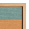 thumbnail image 3 of Kate and Laurel Sylvie Sunset Waves Framed Canvas Wall Art by Cat Coquillette, 18x24 Natural, Colorful Art for Wall, 3 of 8