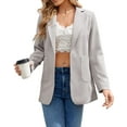 thumbnail image 2 of Sherrylily Womens Casual Blazers Open Front Work Office Jacket Blazer S-2XL, 2 of 5