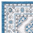 thumbnail image 2 of SAFAVIEH Liberty Briar Floral Bordered Polyester Area Rug, Dark Blue/Ivory, 3' x 5', 2 of 4