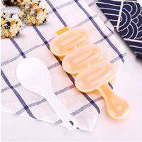 

GeweYeelihot sellingPlastic Rice Ball Mold DIY Handheld Handled Maker Household Kitchen Restaurant Cooking Tool Accessories with Spoon