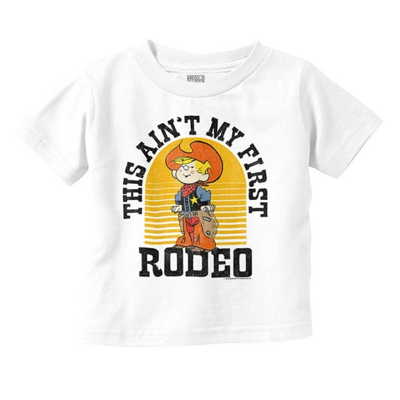 Vintage Comic Aint My First Rodeo Toddler Boy Girl T Shirt Infant Toddler Brisco Brands 18M