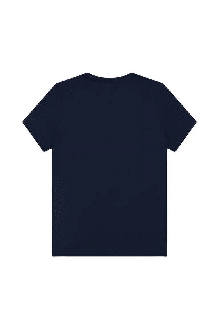BELLA+CANVAS Ladies Crew Neck Personalized T-Shirt, Create your own Designs, Navy, Large