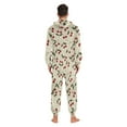 thumbnail image 7 of joogoo Vintage Cherry Unisex Adults Onesies Pajamas Jumpsuits L, 7 of 7